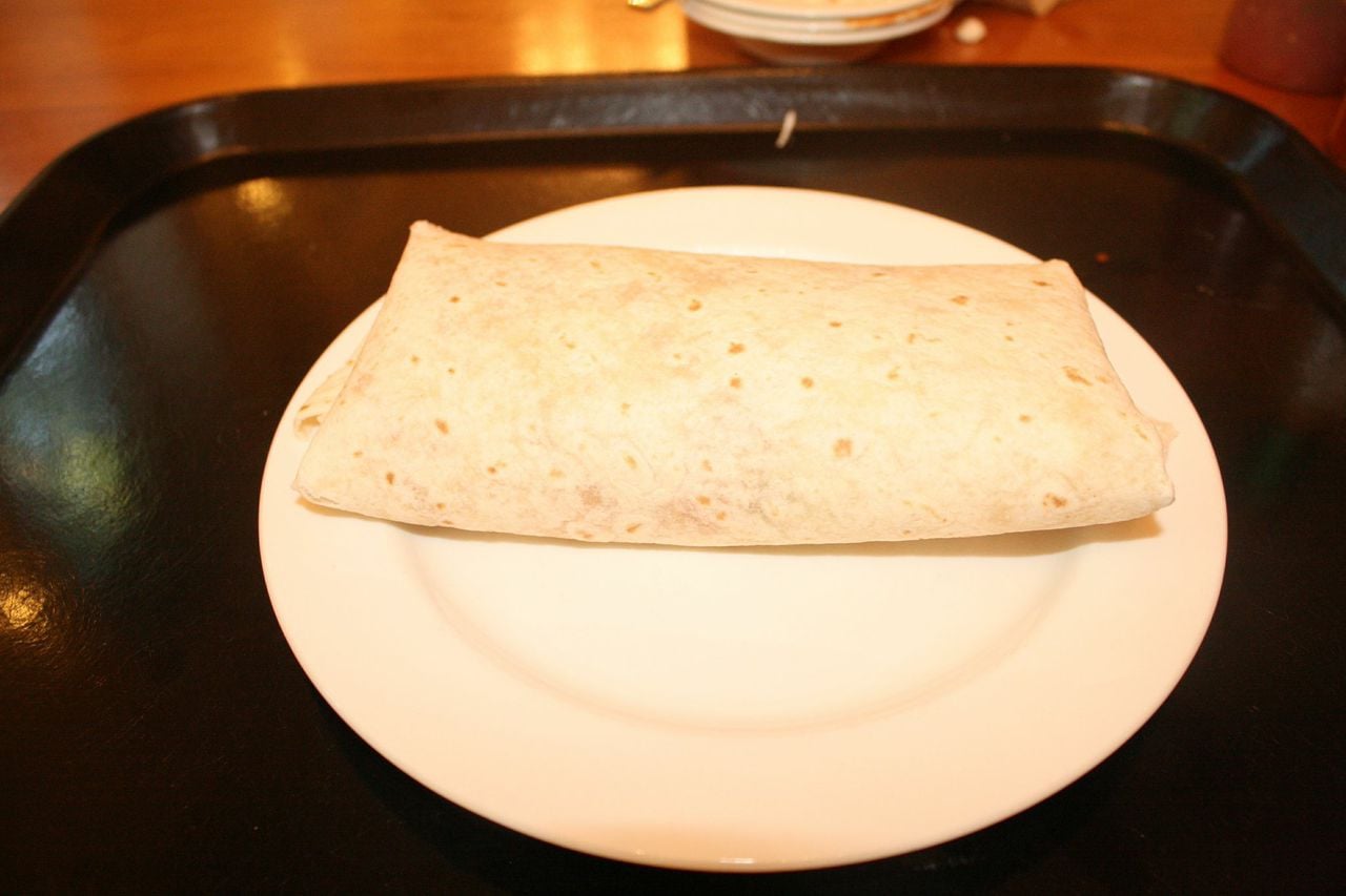 Wrap the tortilla