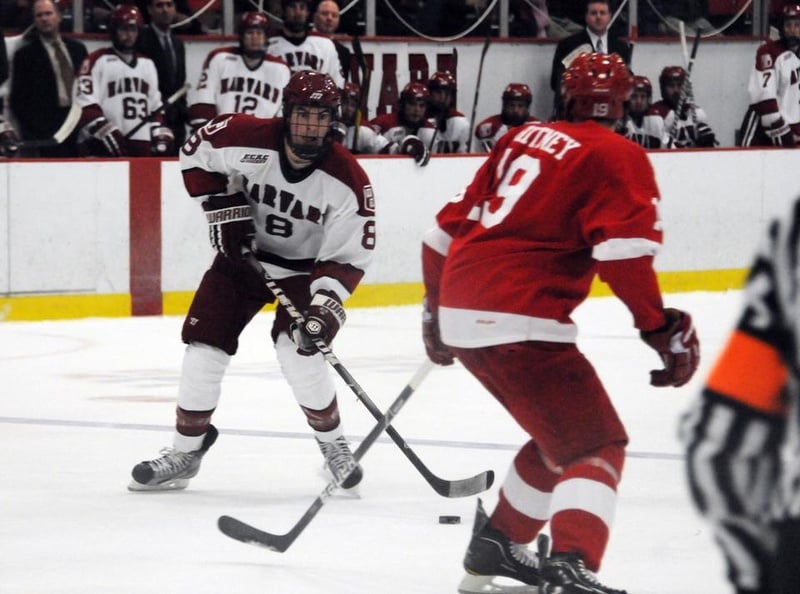 Senior defenseman Patrick McNally leads all Division I defenders with 1.25 points per game.