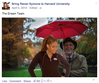 Cover image for Bring Raven Symone to Harvard: The Movement