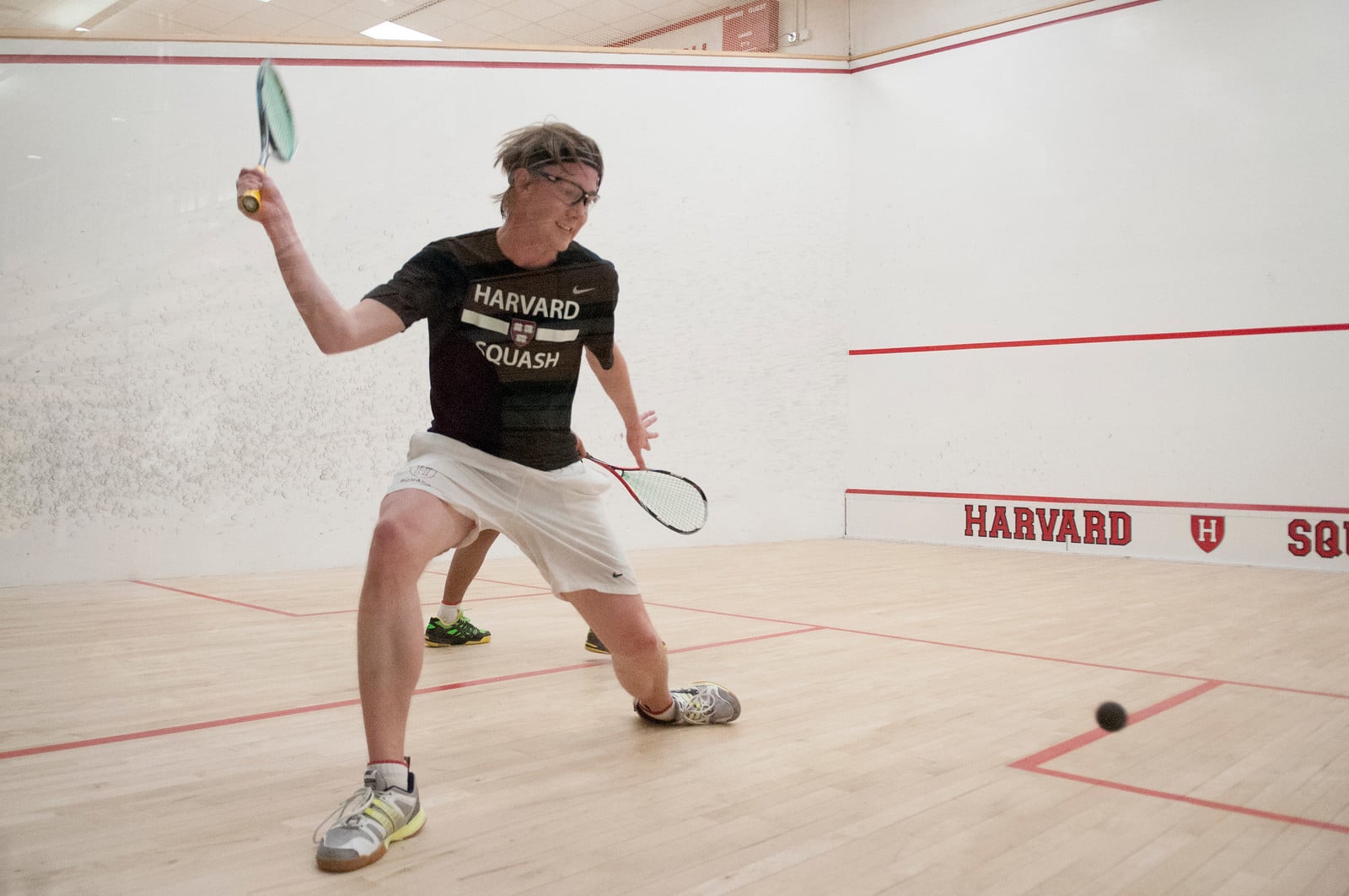 Co-captain Tyler Olson and the rest of the Harvard men’s squash team could not quite get the job done against top-ranked Trinity, falling 6-3. Olson’s five-game loss on Tuesday was his first of the season. 