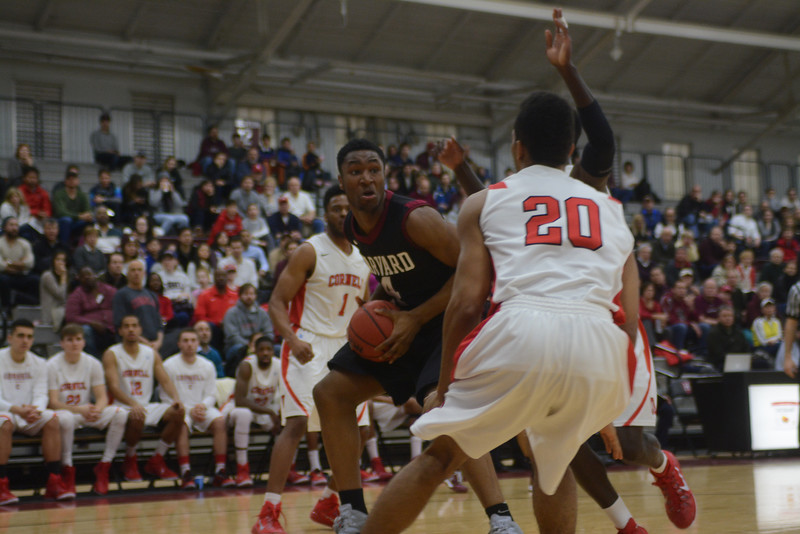 Sophomore forward Zena Edosomwan and the Harvard men's basketball team exploded for 40 points in the second half of their home contest against Cornell on Valentine's Day.
