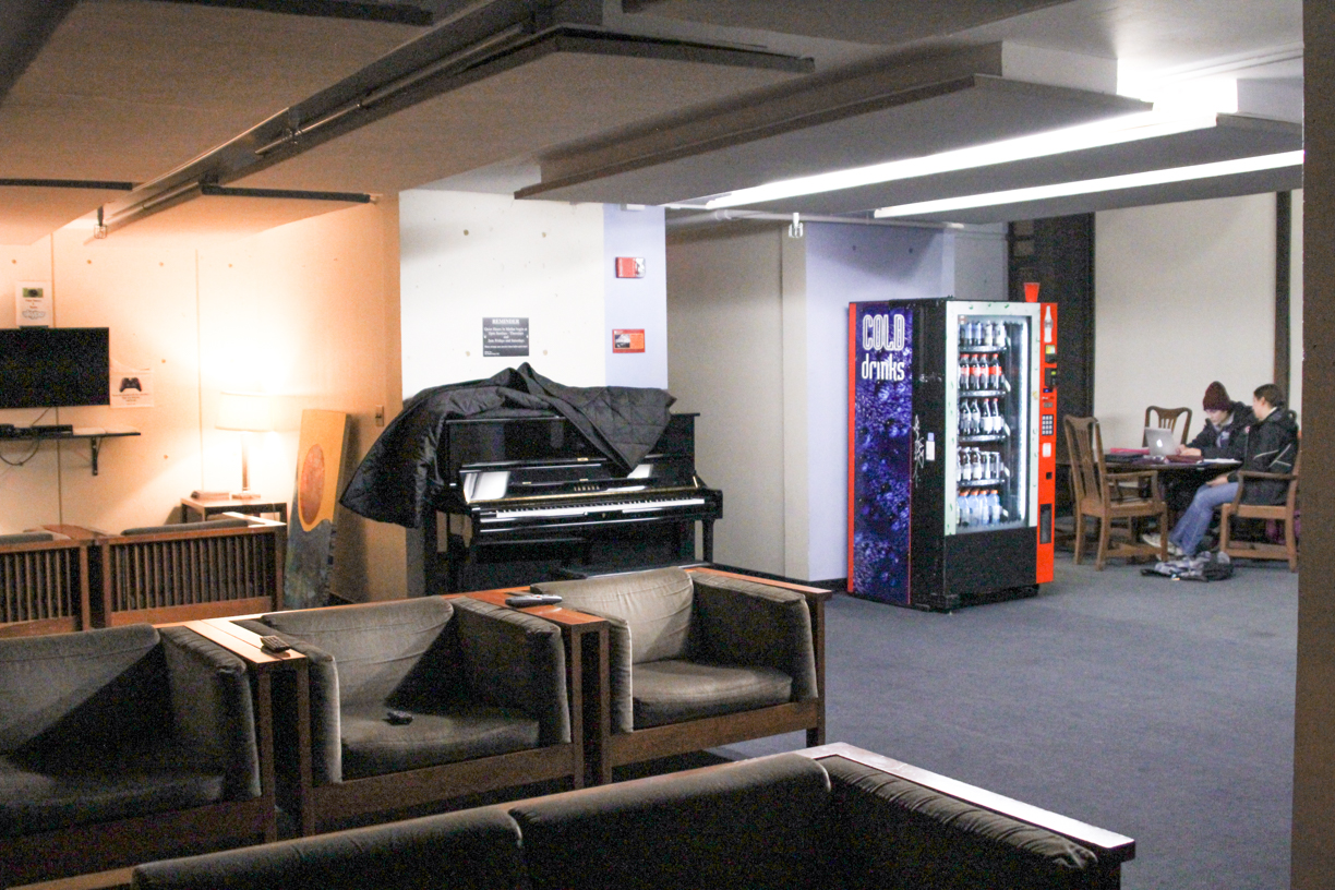 The Junior Common Room in Mather House.  
