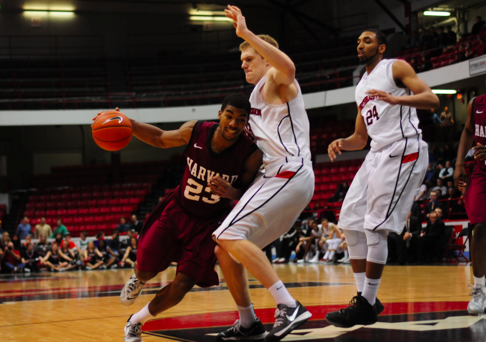 Senior wing Wesley Saunders has once again surpassed expectations. This season, he ranked in the Ancient Eight's top five in scoring, assists, steals, shooting percentage, and minutes.