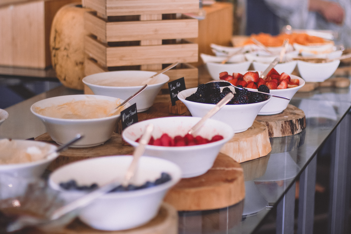 This is the brunch display at the hotel in Palm Beach, Florida that I stayed in over spring break.  