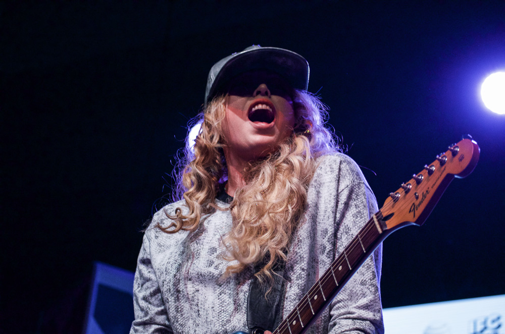 The Ting Tings reemerged this year at the South by Southwest music festival and gave an energetic performance at the Radio Day Stage at the Austin Convention Center. 