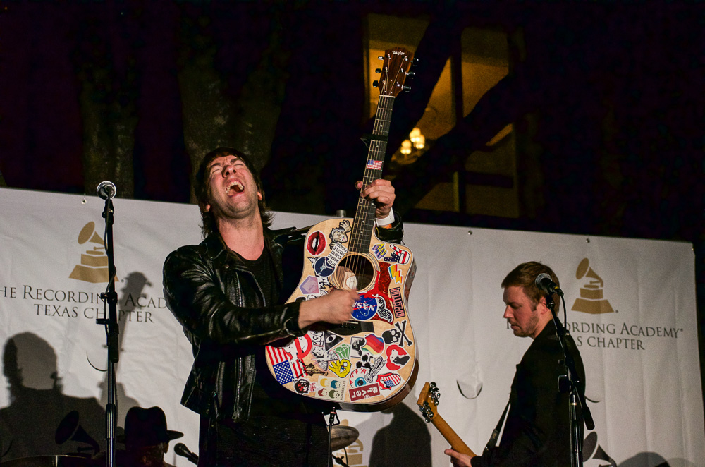 I got to see the Plain White T’s play at a party during the South by Southwest festival in Austin, Texas.