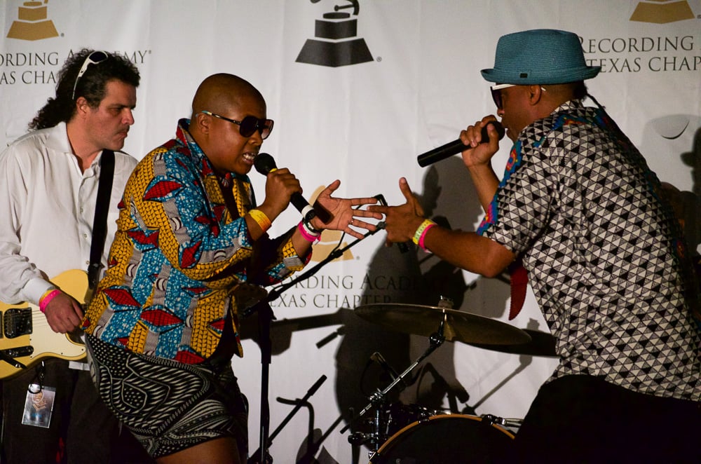 I also saw the local Austin group Riders Against the Storm close out the party during the South by Southwest festival.