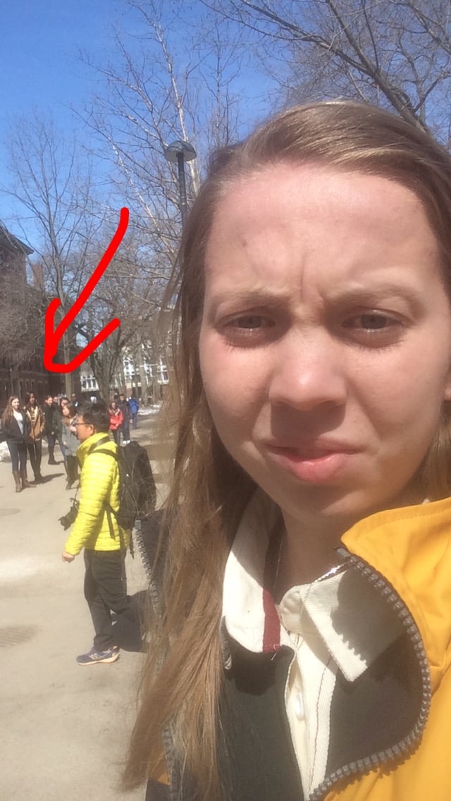 Selfie with Malia Obama #important 