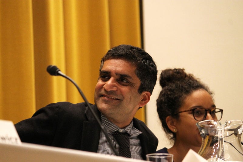 College Dean Rakesh Khurana, also a co-master of Cabot House.