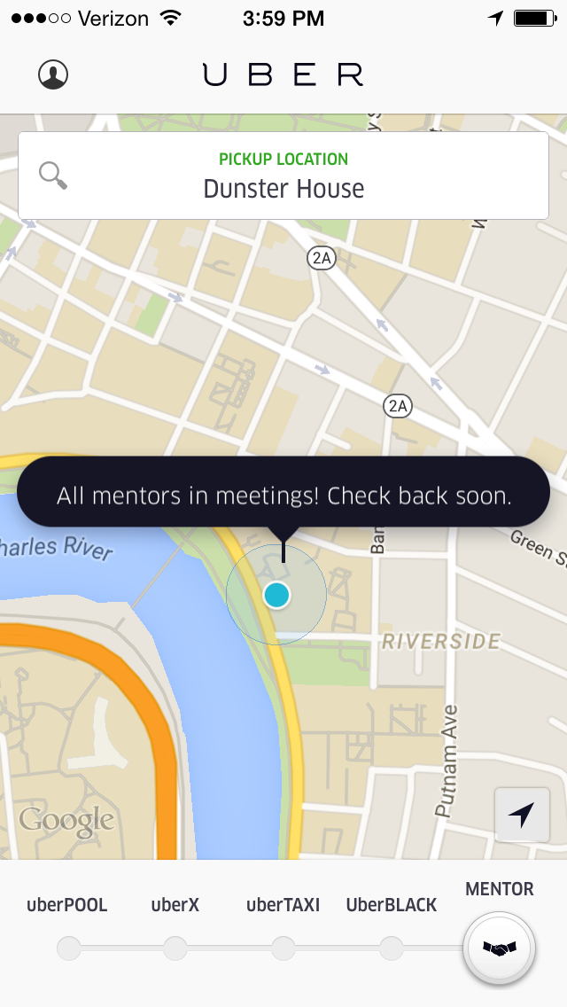 rip #UberMentor