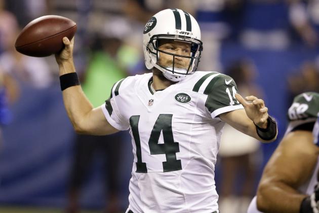 Ryan Fitzpatrick '05 has led the New York Jets to four wins thus far in 2015.