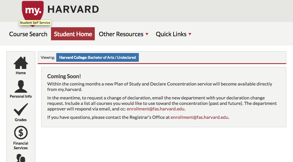 Thanks, my.harvard. 