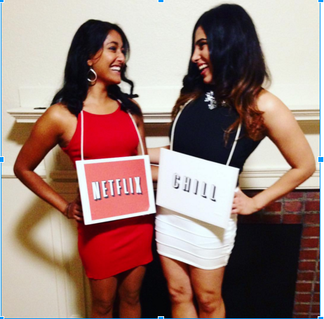 Grace Danraj '16 (left) and Maddie Sewani '16, an inactive Crimson editor