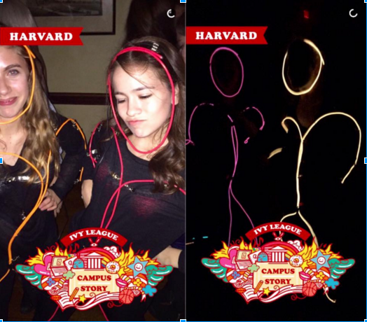 Saskia Keller '18 and Rebecca Gracias '18
