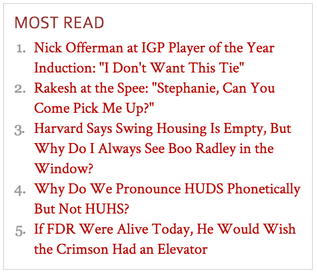 Breaking: Lampoon at its funniest when they don't have to write more than one sentence.