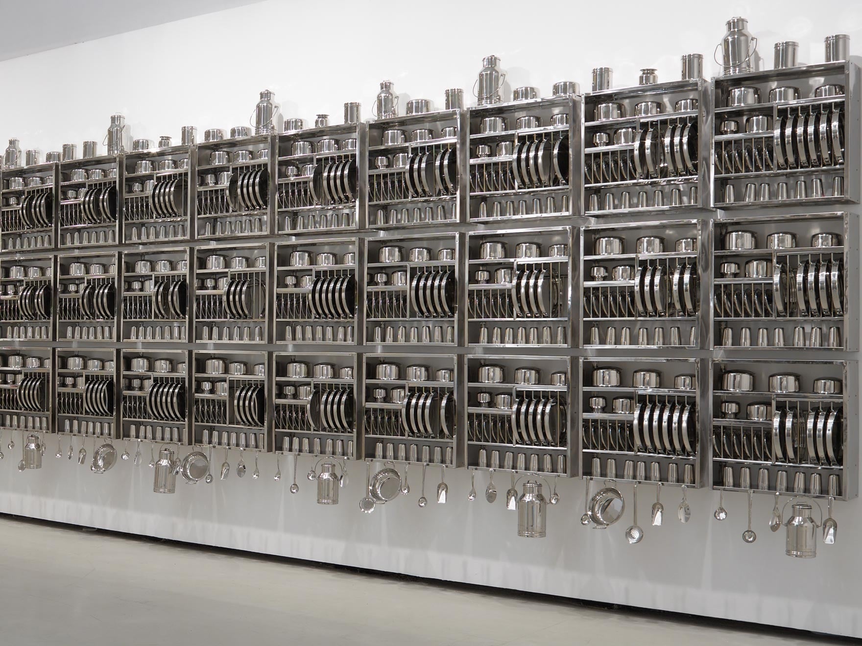 “Take Off Your Shoes and Wash Your Hands,” by Subodh Gupta