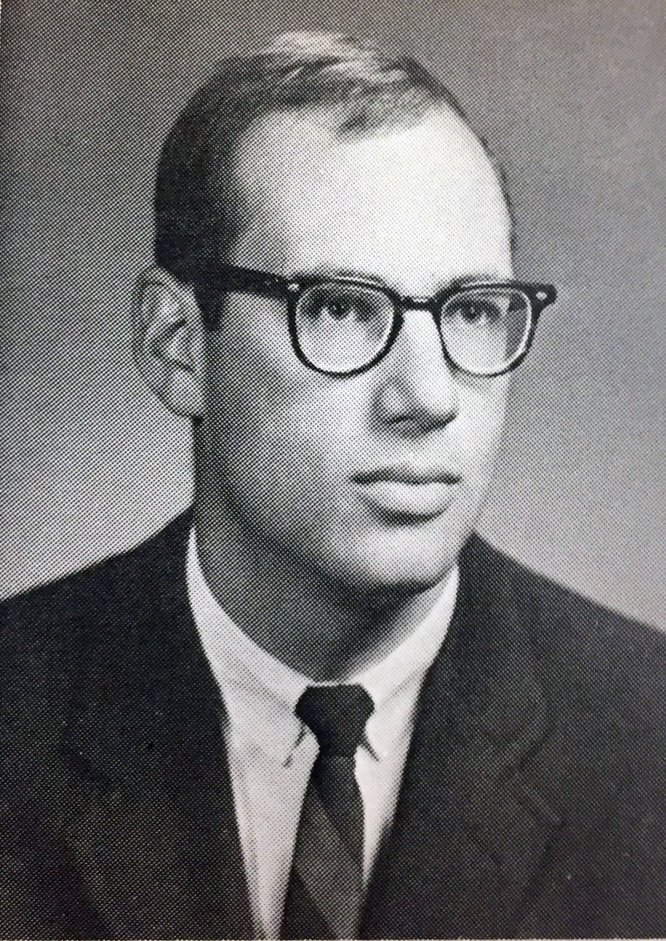Stephen Joseph Bergman '66 is pictured during his senior year at the College, where he was a member of Leverett House. He is now a professor of psychiatry at Harvard Medical School and a famous writer under the pen name Samuel Shem. 