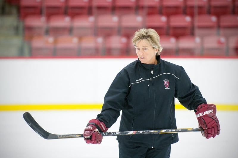 Women's ice hockey coach Katey Stone faces allegations that she made racially discriminatory remarks, downplayed injuries, and was insensitive to players' mental health.
