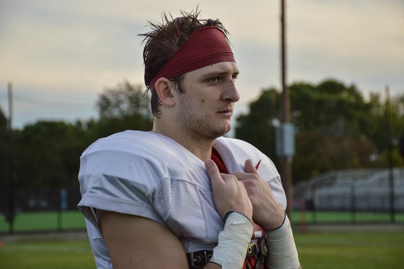 Harvard captain Sean Ahern's connections to football run deep thanks to the ties both his family and home area has with the sport.