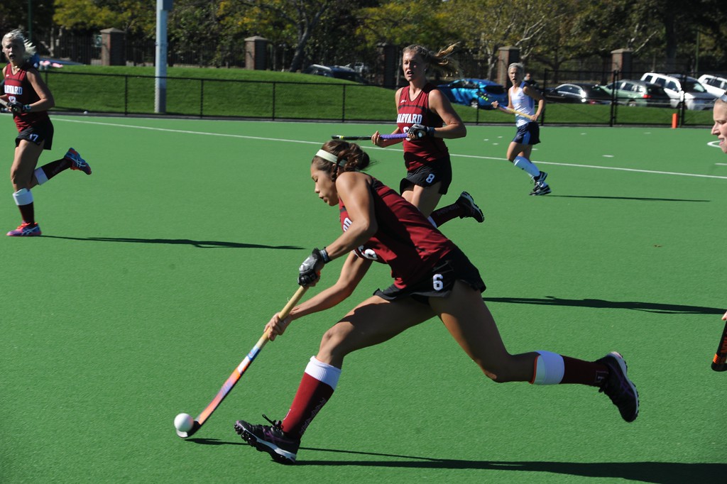 In a 5-0 shutout victory against Cornell, two goals and an assist from senior Marissa Balleza gave her the school record for both career goals and career points. 