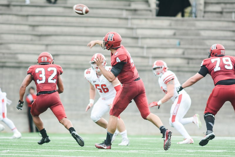 Senior quarterback Joe Viviano was absent from last week's game against Holy Cross, leaving sophomore quarterback Tommy Stewart to his first career start. The team had less than 300 yards on offense for the first time all season against the Crusaders, but looks to bounce back against Princeton.