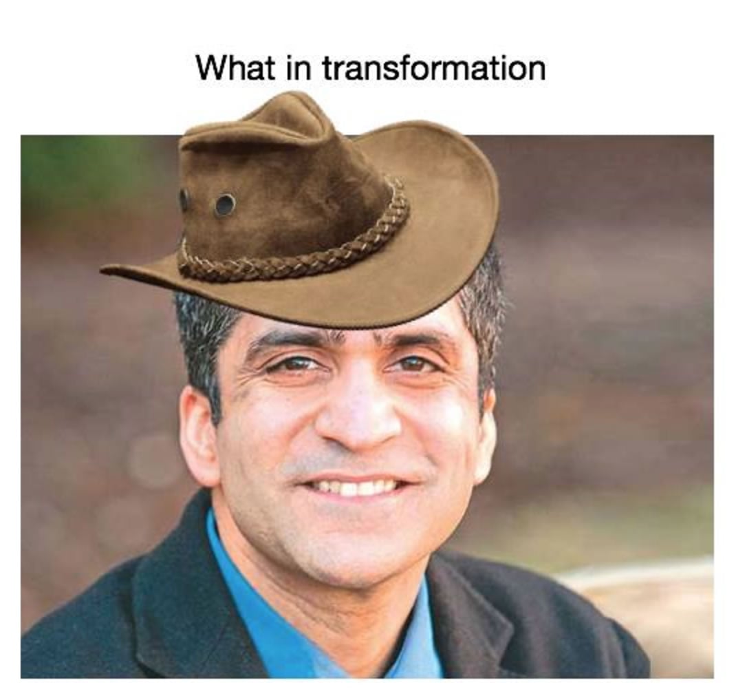 Dean of the College Rakesh Khurana's newfound status as a campus meme has left him unconcerned. 