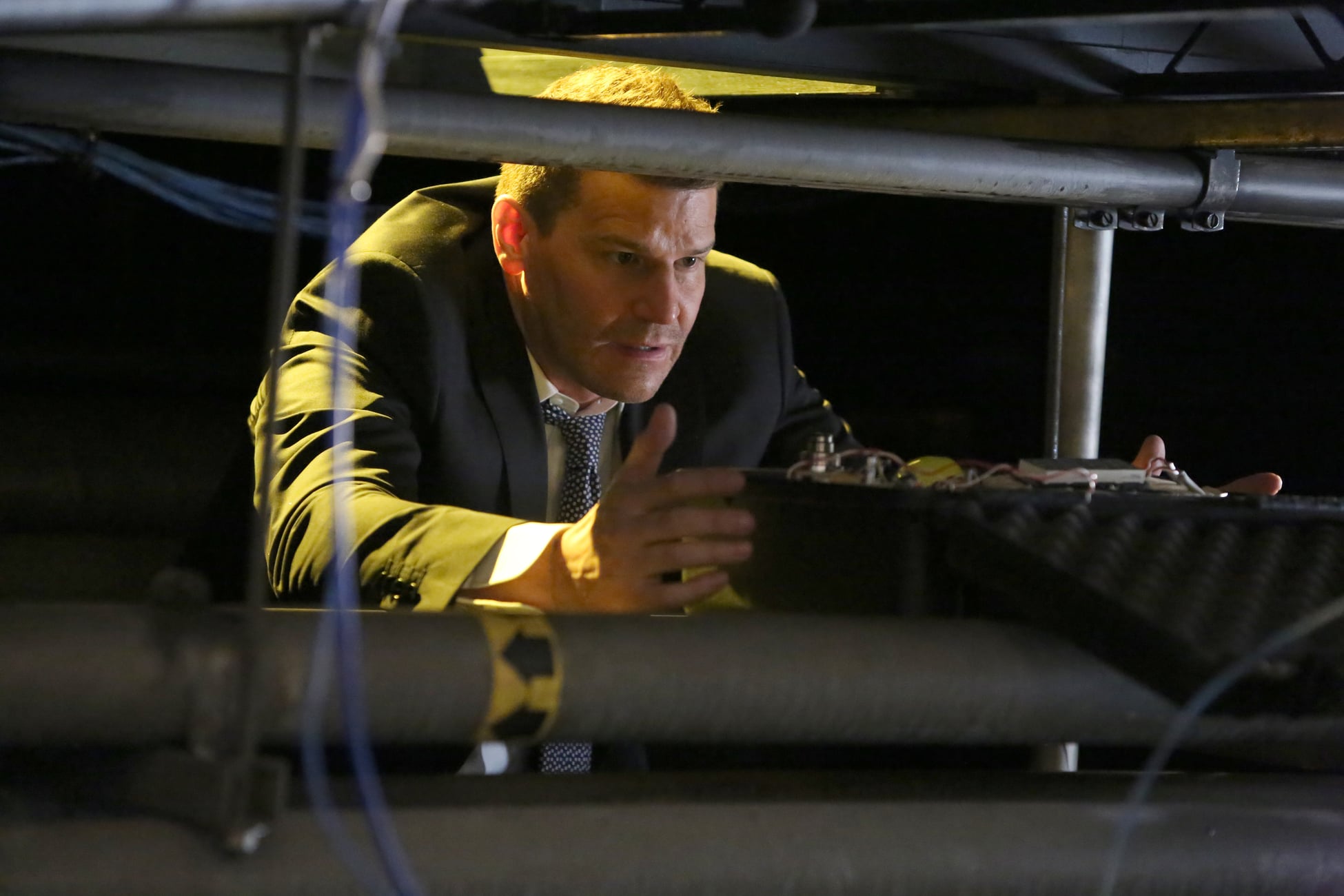 David Boreanaz in the "The Final Chapter: The Day In the Life" episode of "Bones."