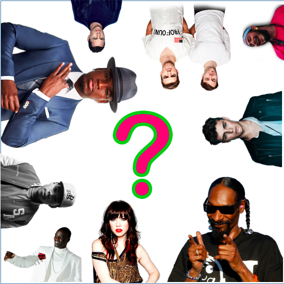 The cover of our "Yardfest Artists That Never Were" playlist. 