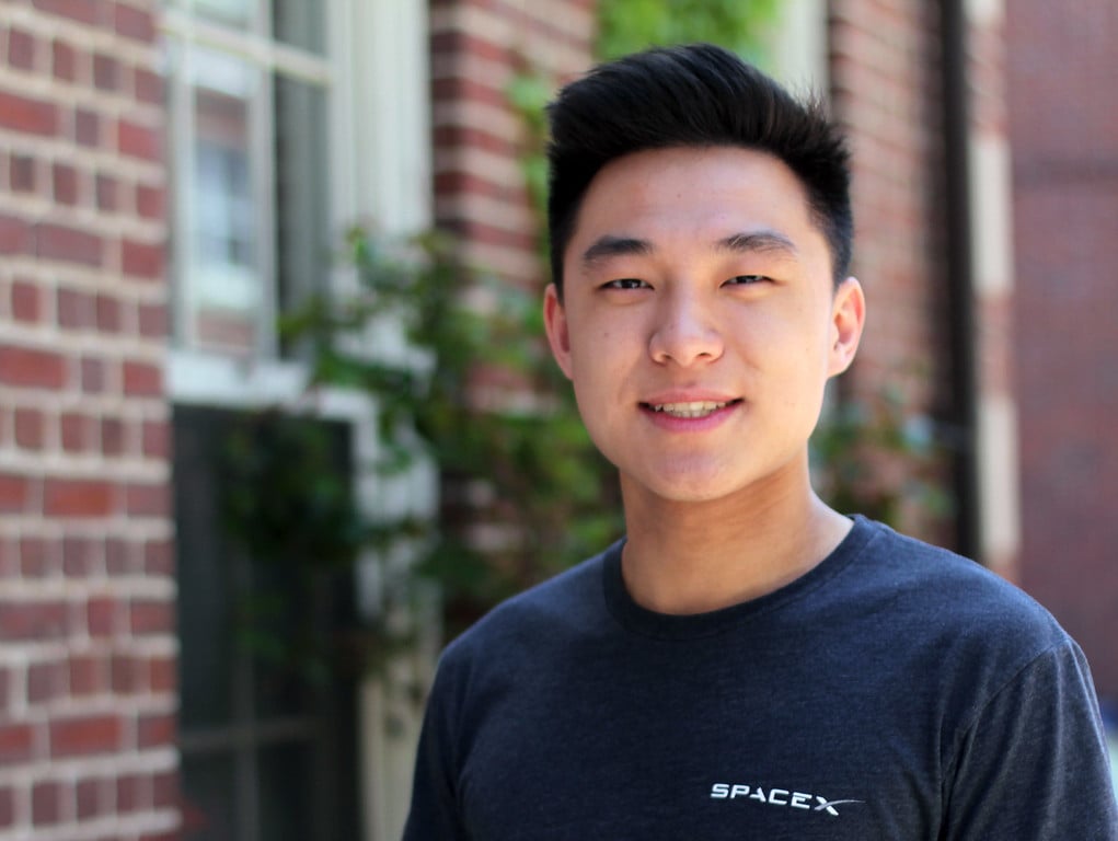 Daniel Wang '17, the senior president of the Harvard College Engineering Society.