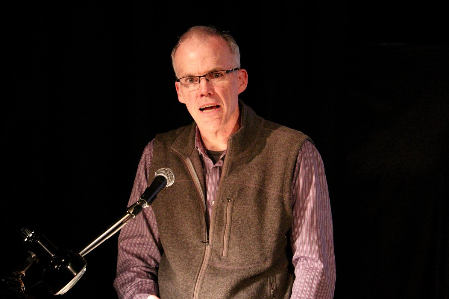William E. McKibben '82, a former Crimson president, is an environmentalist and founder of the international climate campaign group 350.org.