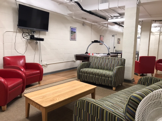 Wigg Basement may not be the most beautiful space, but it has its charms. 