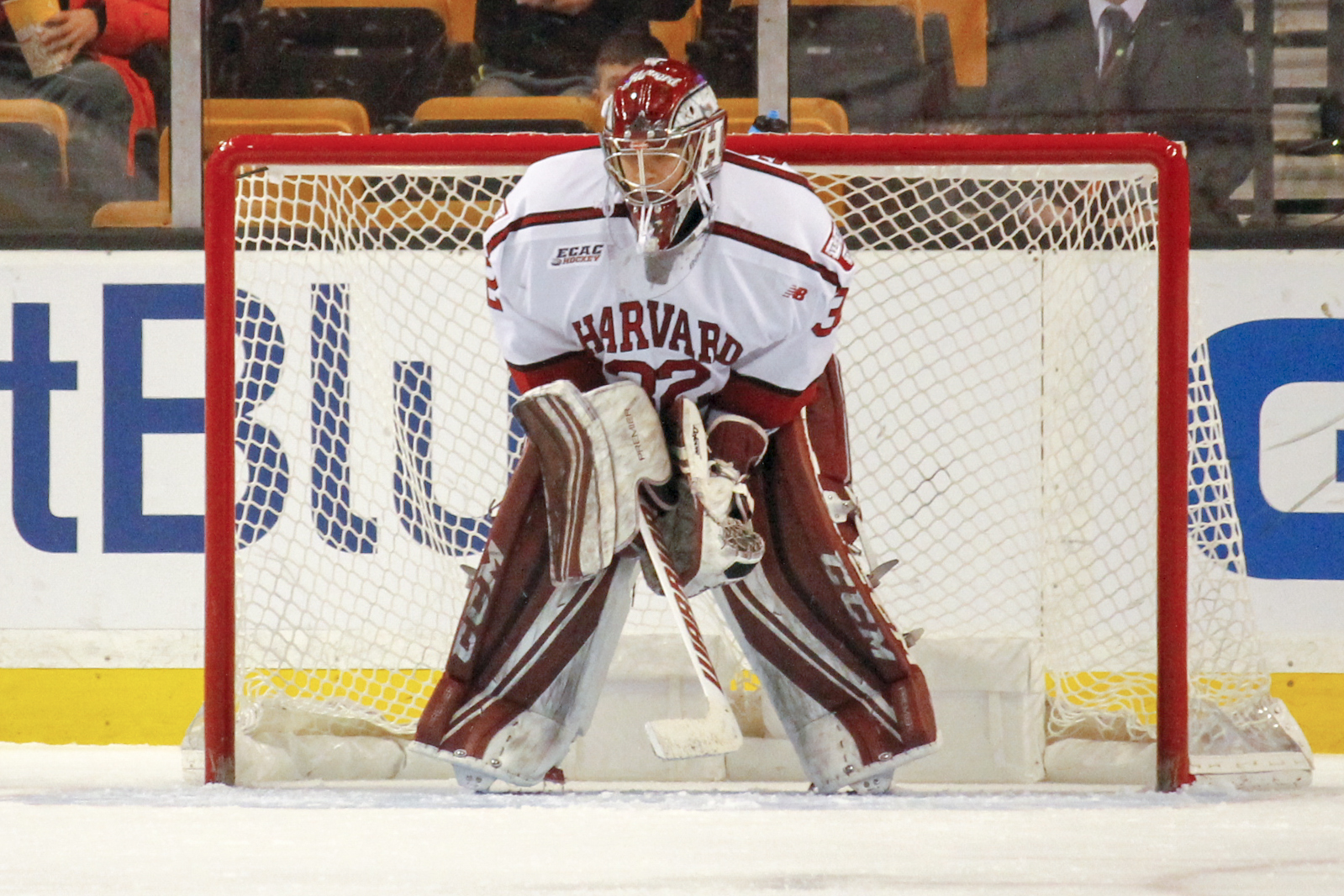 Sophomore net-minder Cameron Gornet was a surprise starter in Monday's Beanpot consolation game against BC, making his first career start.