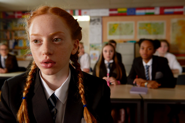 Lily Newmark stars as Iona in “Pin Cushion,” directed by Deborah Haywood.