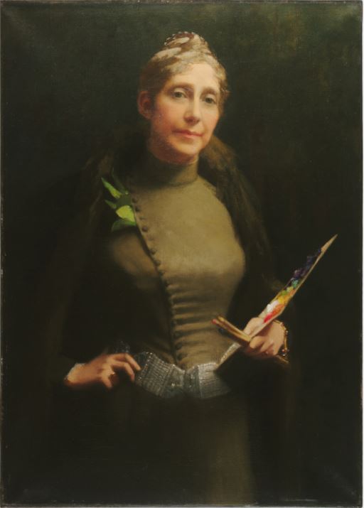 Portrait of Sarah Wyman Whitman 