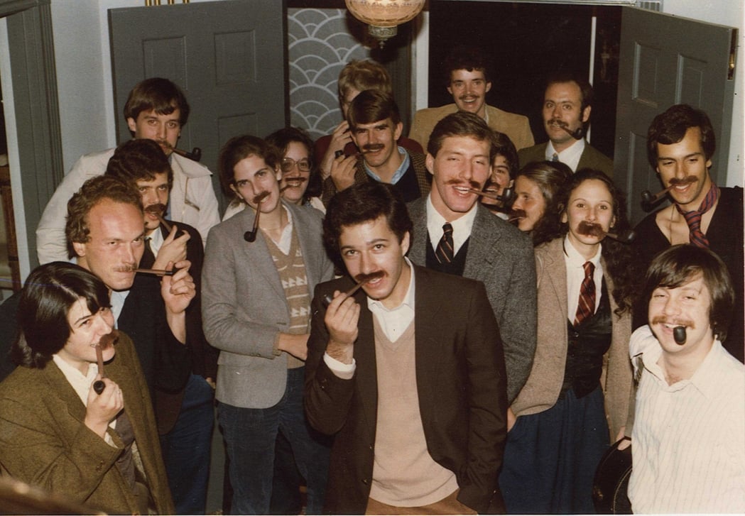 Margo I. Seltzer and colleagues recreate the 1982 Halloween photo for Harry R. Lewis's 70th birthday.