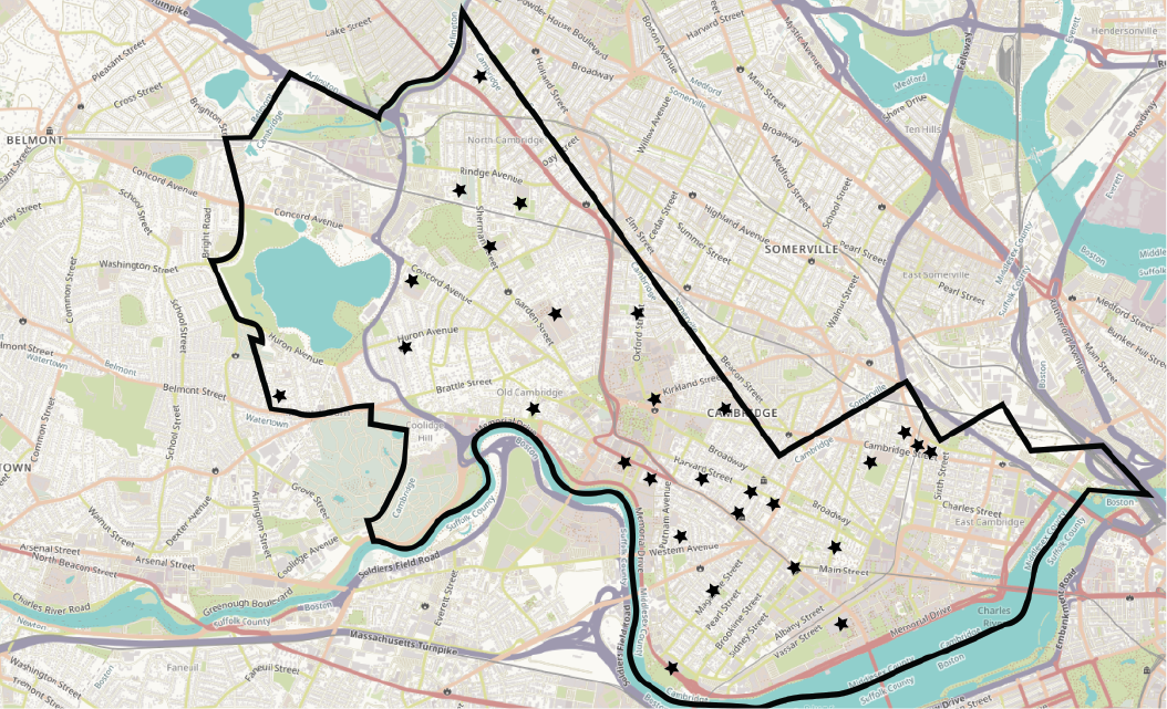 Map Credit: Open Street Map