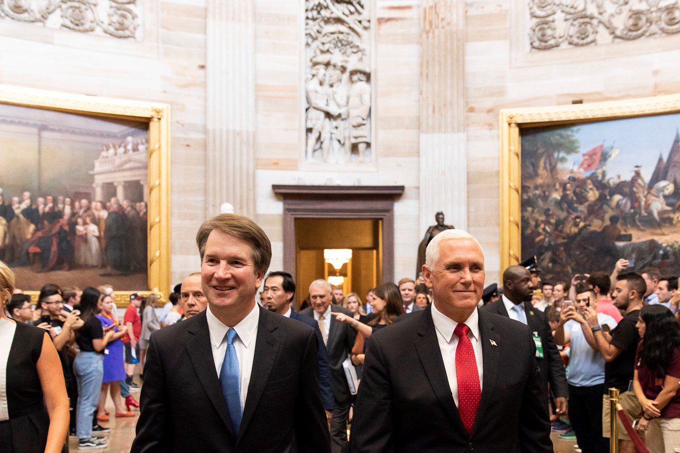 Some Harvard Law students are calling on the school to bar Brett Kavanaugh from teaching until a "full and fair investigation" is conducted into Christine Blasey Ford's allegations that he sexually assaulted her.