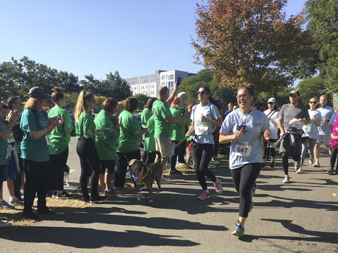 Over a dozen Harvard students ran the Samaritans 5K for Suicide Prevention in honor of Alexander H. Patel '17-'18.