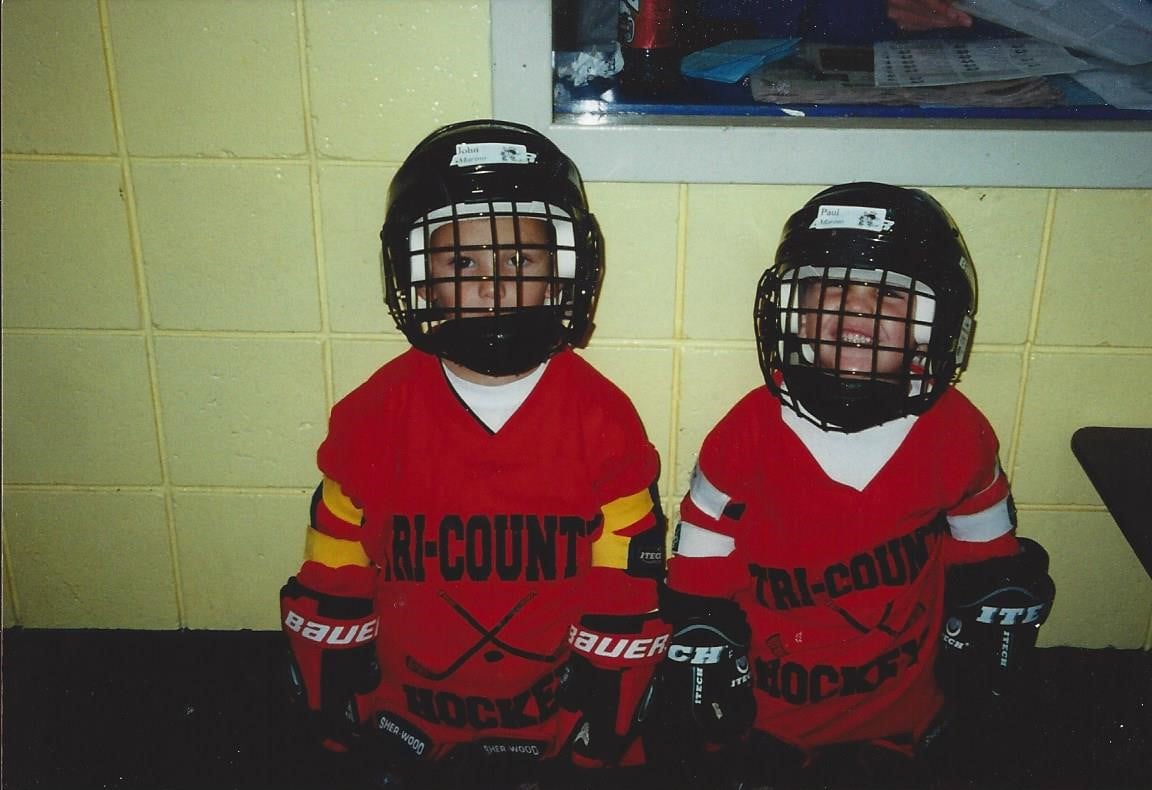 Few people on the periphery of the Harvard hockey program truly know John Marino. His twin brother, Paul, knows him better than anyone, as he has been there for nearly every step of John's journey, hockey or otherwise.
