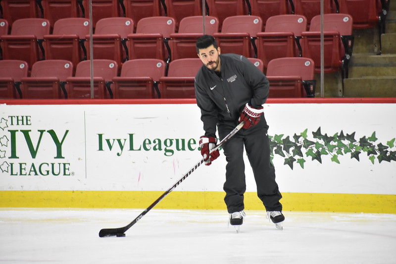 Rassey has seen his fair share of Crimson success; he was assistant coach to the team that won the ECAC title in 2015, saw Jimmy Vesey '16 win the Hobey Baker, and played the NCAA semifinals in 2017.