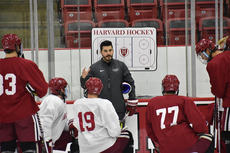 Rassey tries to keep in touch with players beyond their four years at Harvard, following them on social media and occasionally working together informally to improve their game in the off season.