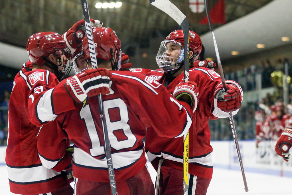 Harvard's 40.9% power play efficiency is second only to Princeton in the NCAA. The Crimson can thank Reilly Walsh for much of that, as his team-leading four goals this season have all come on the man advantage.