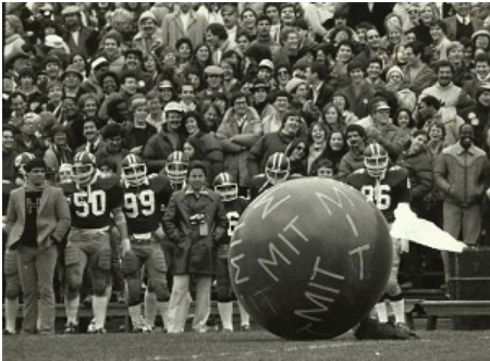 MIT, in a desperate attempt to feel included, pulled off a weather-balloon scale prank in 1982.