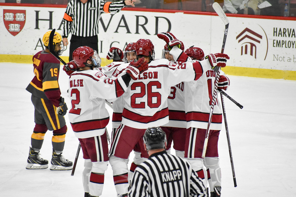 Harvard struck three times on the powerplay this weekend, but its man-up success seemed to run out on Saturday just when the team needed it most.