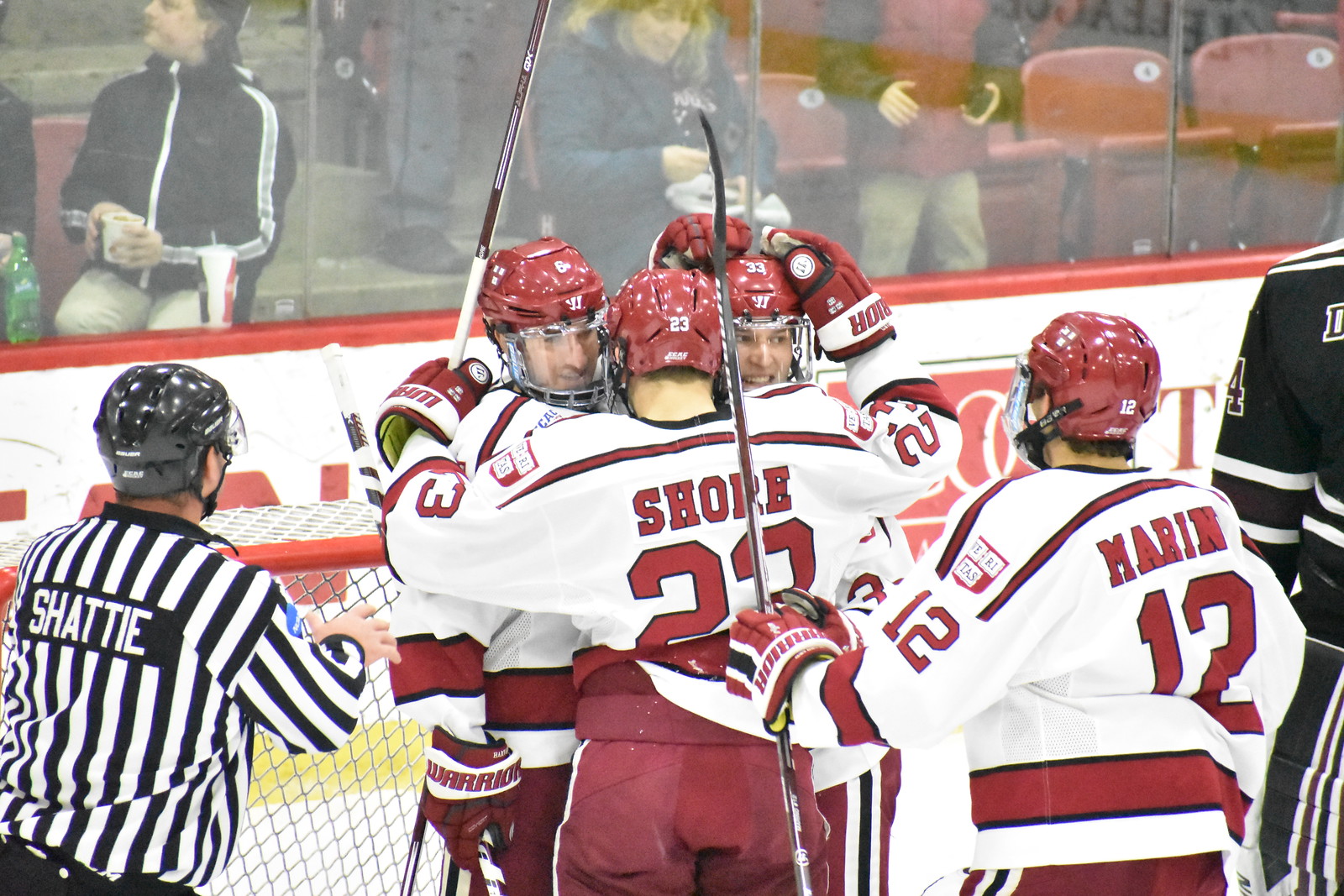 The Crimson rode its red-hot powerplay to victory on Friday, ousting a ranked Union squad and picking up two valuable conference points.