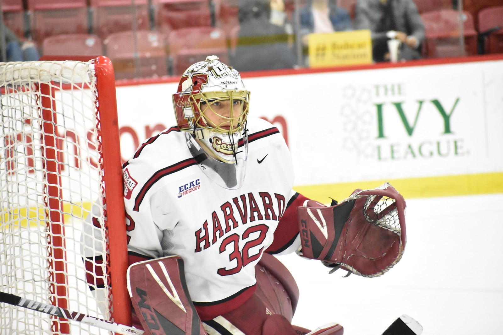 The Crimson returns home to square off against Brown. Backup Cameron Gornet will start in net with starter Michael Lackey sidelined due to injury.