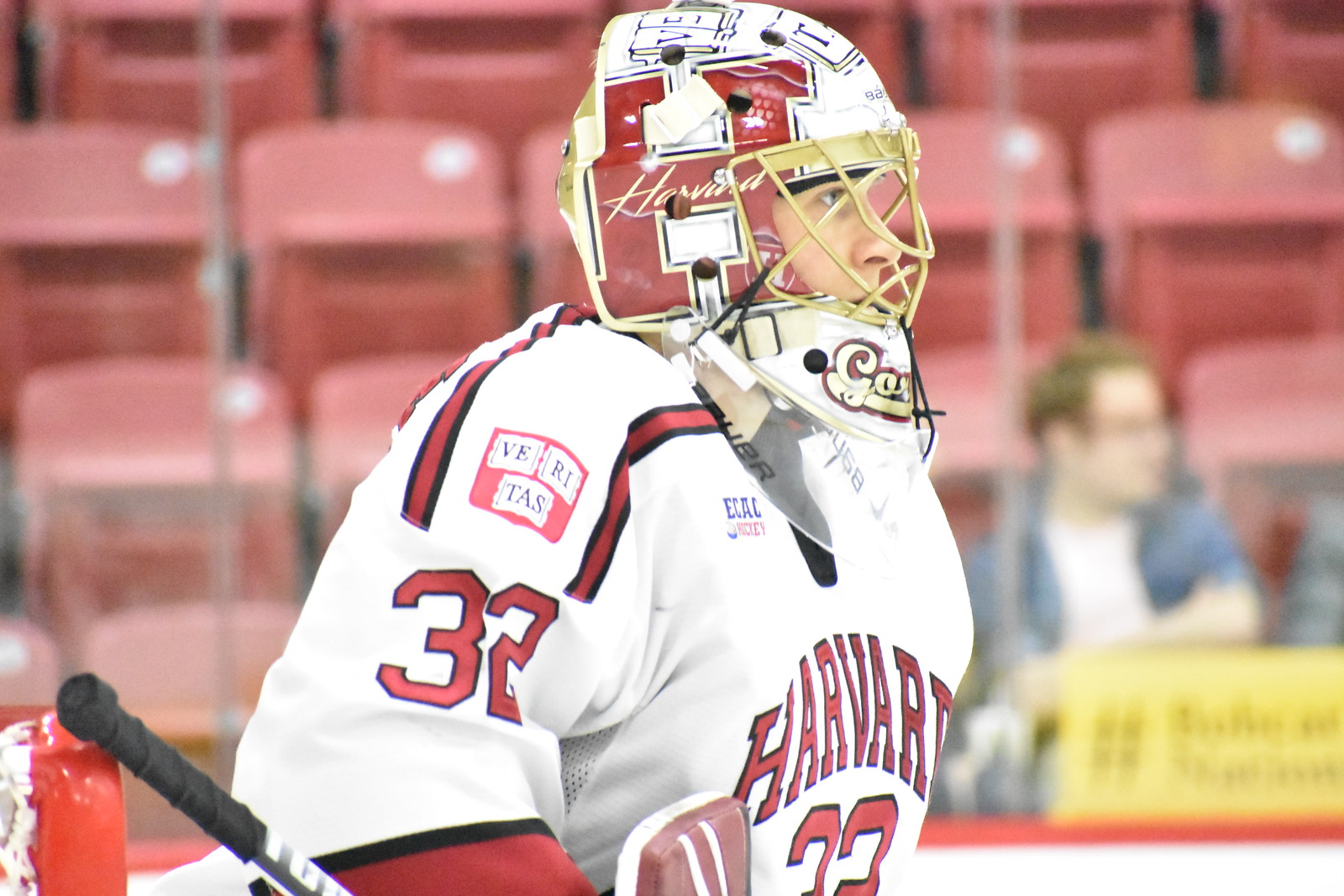 With senior starter Michael Lackey on the shelf due to a lower-body injury, junior Cam Gornet stepped up and made 28 saves in his first win of the season.