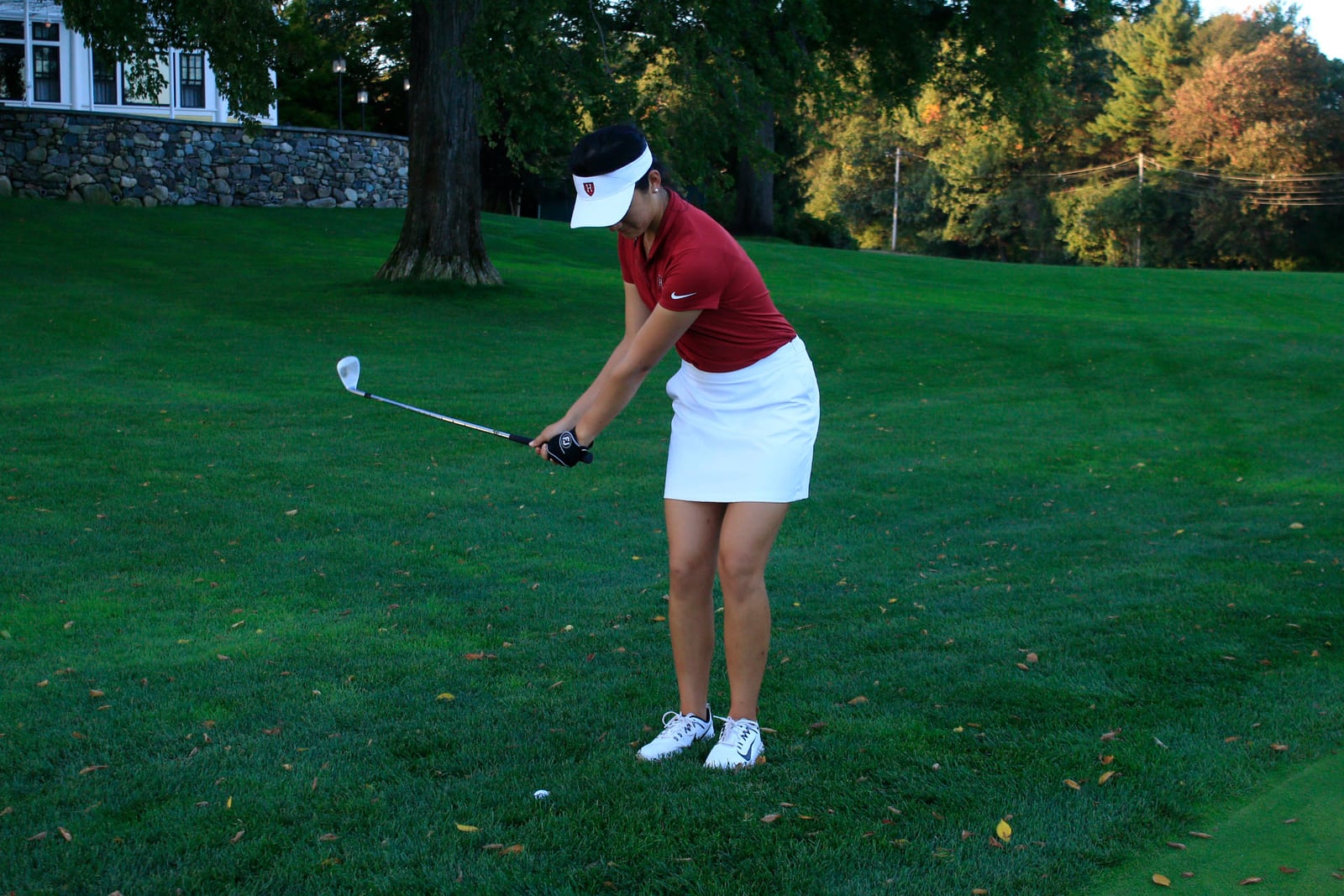 Freshman Anina Ku had the Crimson's best performance at the Stanford Invitational this past fall.