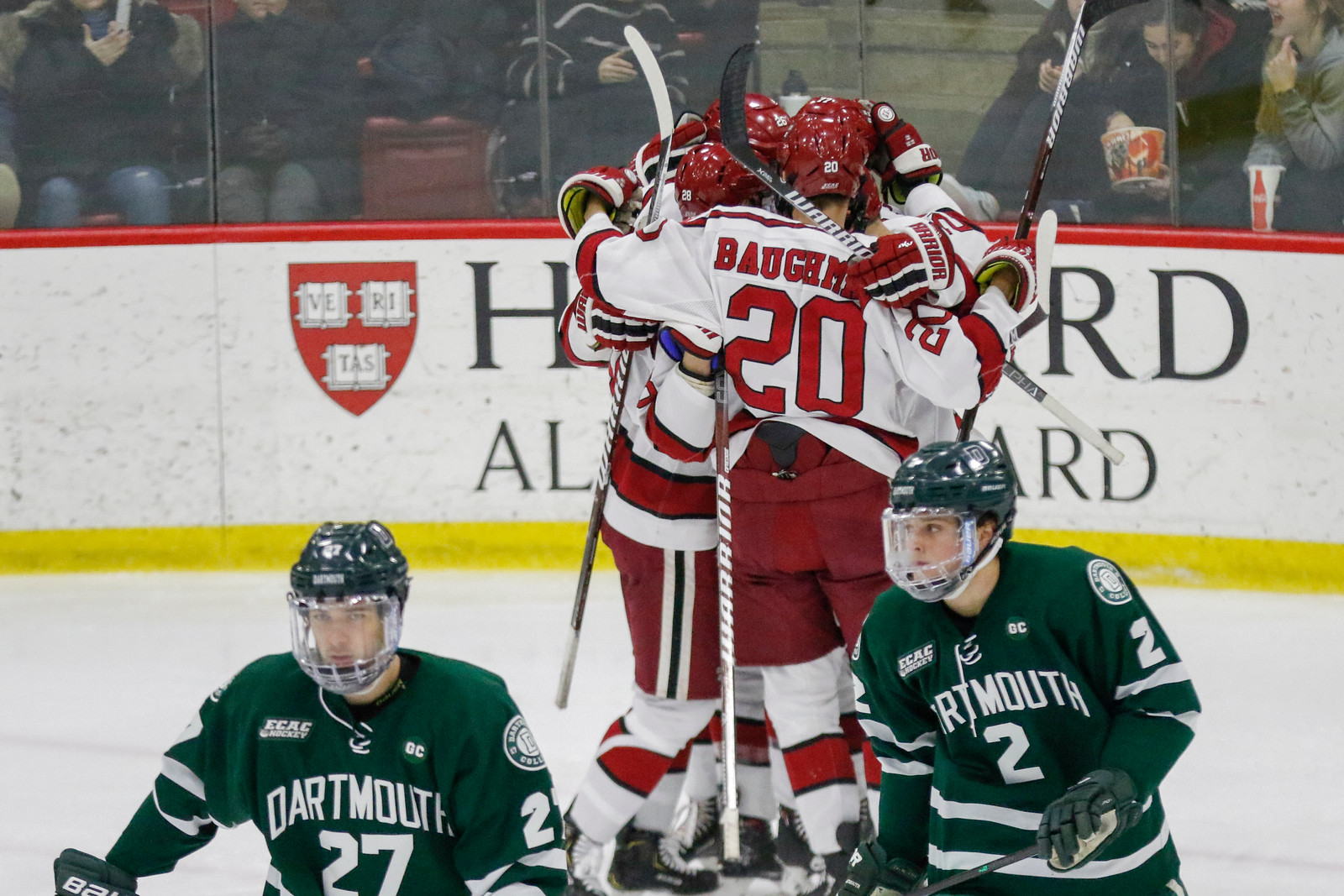 Despite its hot start to game two, Dartmouth could not maintain its fiery play to force a deciding game three on Sunday afternoon.