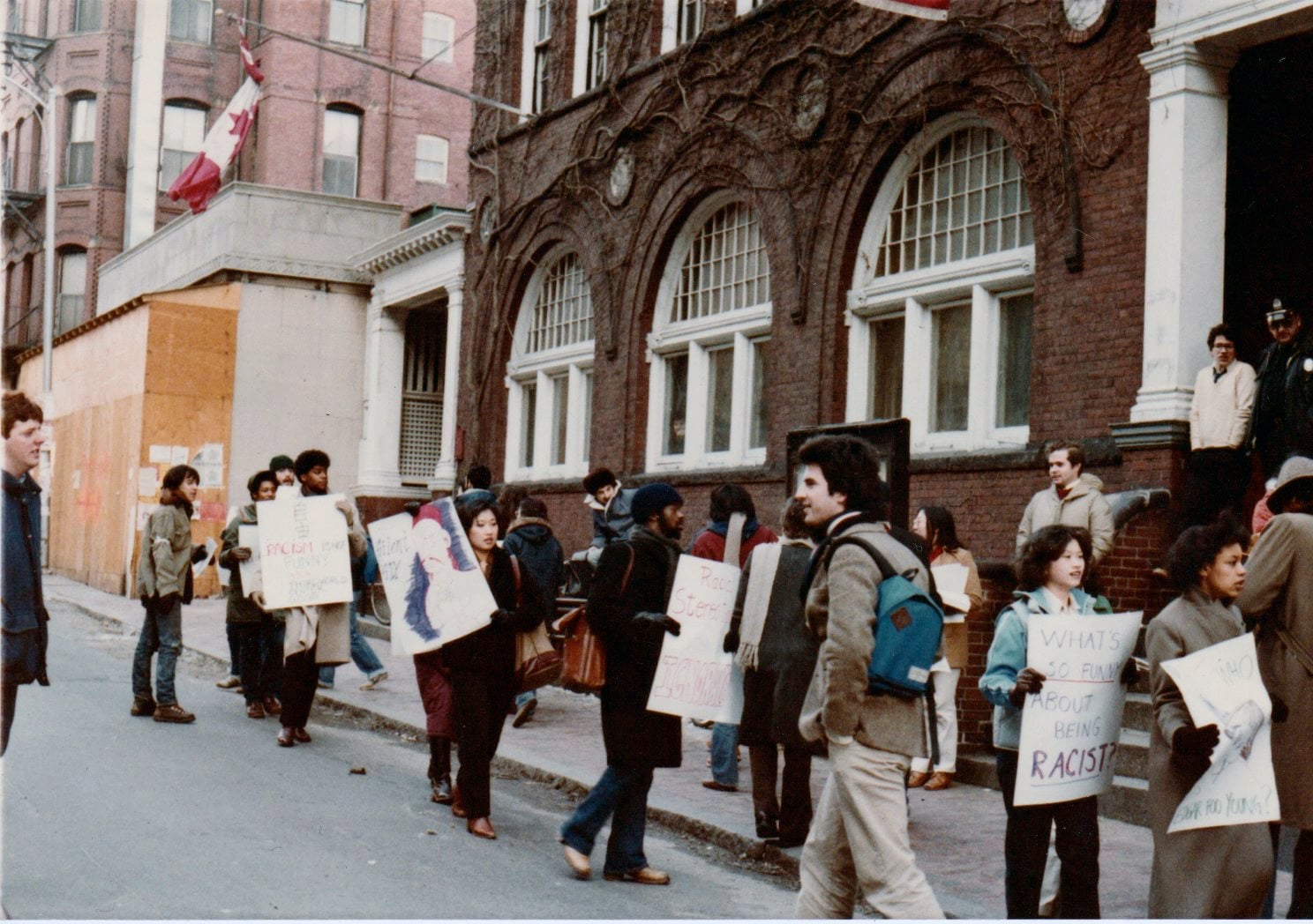 Picture from an Asian American Association Protest.